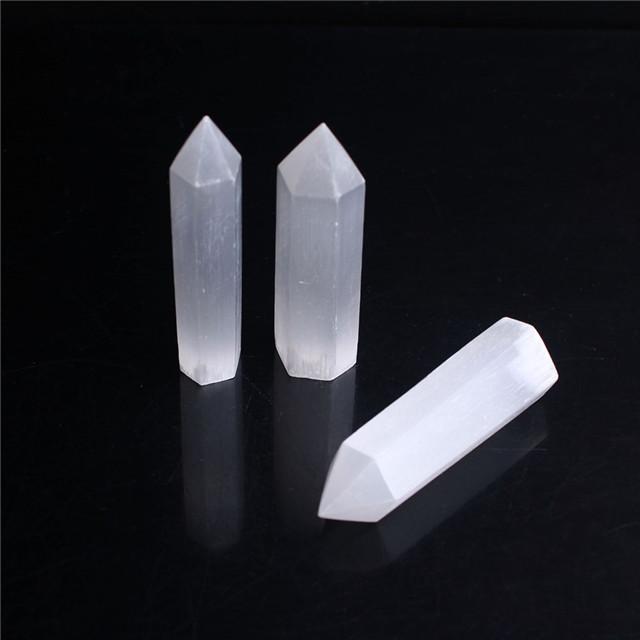 selenite tower point 2-3.5in(5-9cm) -Wholesale Crystals