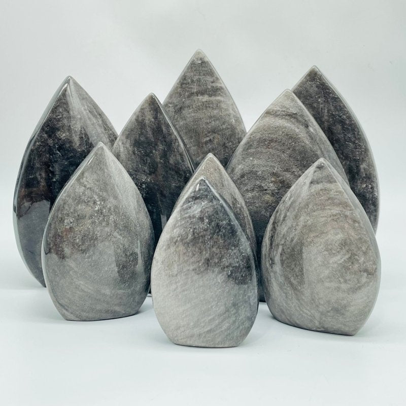 Silver Sheen Obsidian Arrow Head Shape Crystal Stone Wholesale -Wholesale Crystals