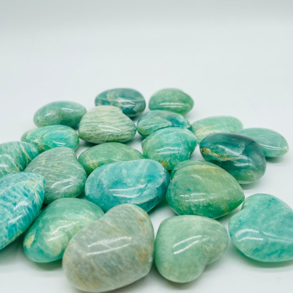 Small Amazonite Heart Wholesale -Wholesale Crystals