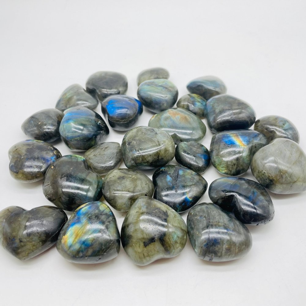 Small Labradorite Heart Wholesale -Wholesale Crystals