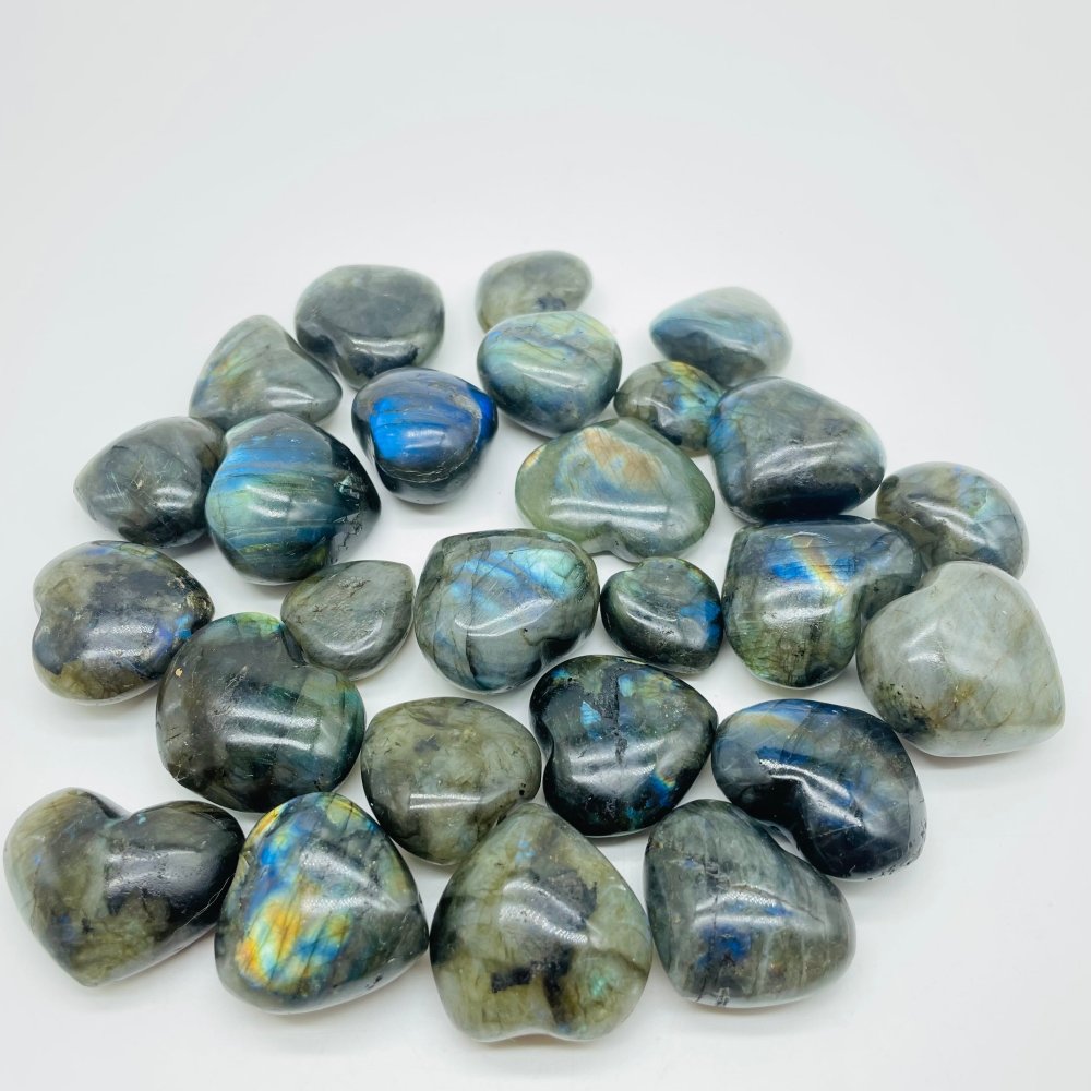 Small Labradorite Heart Wholesale -Wholesale Crystals