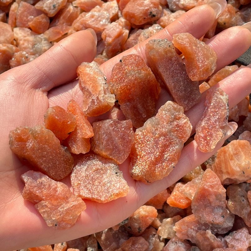 Small Raw High Quality Sunstone Wholesale -Wholesale Crystals