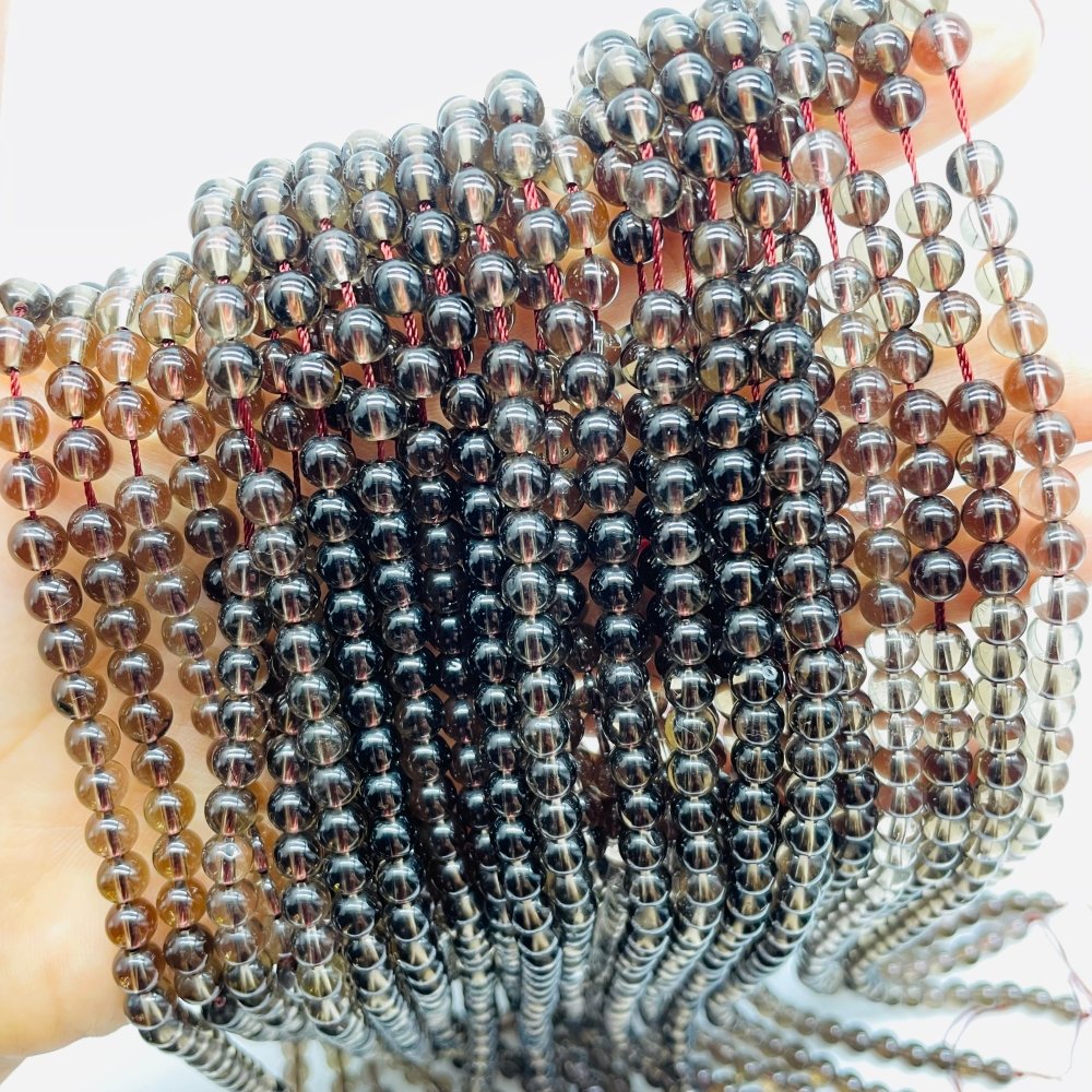 Smoky Quartz Bracelet Beads Wholesale -Wholesale Crystals