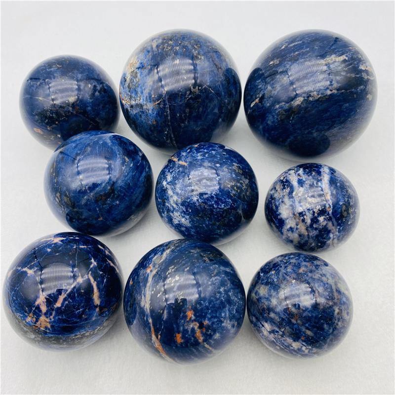 Sodalite ball spheres -Wholesale Crystals