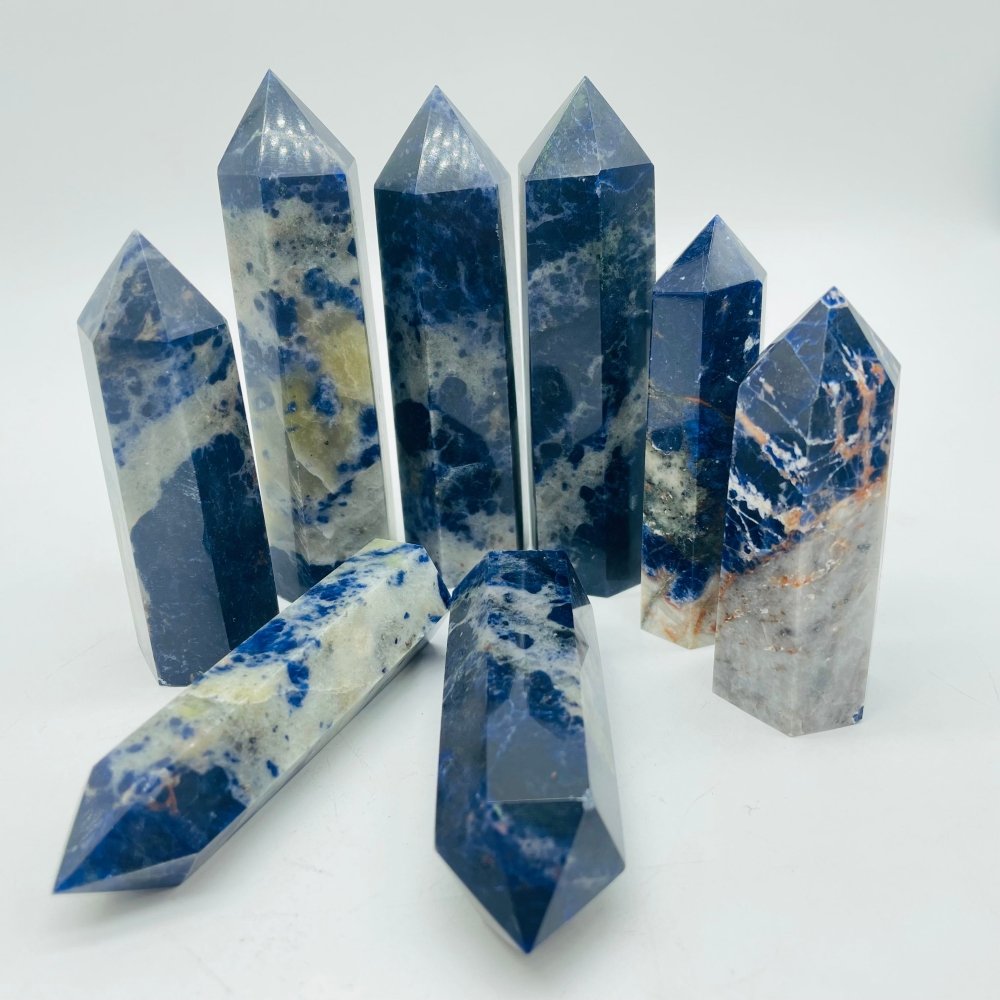 Sodalite Point Tower Wholesale -Wholesale Crystals