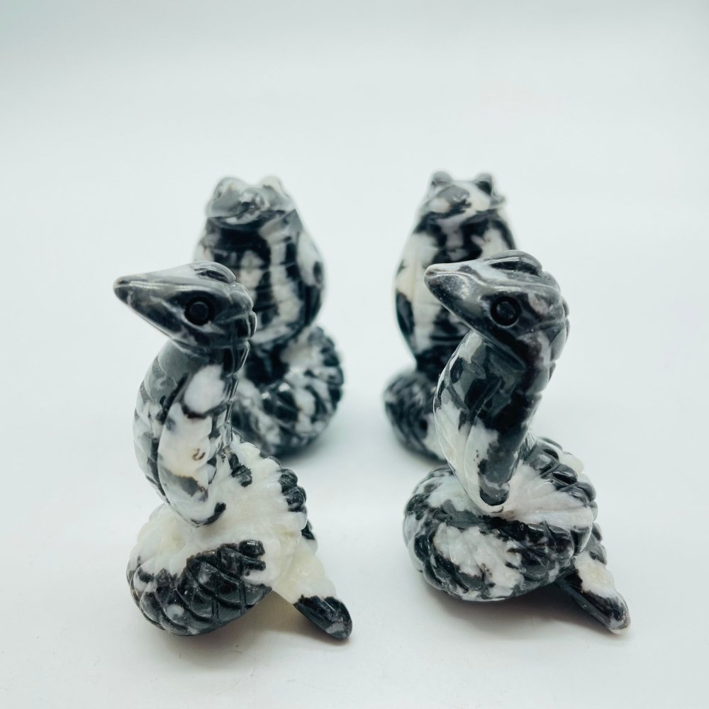 Sodalite & Zebra Stone Cobra Carving Wholesale -Wholesale Crystals