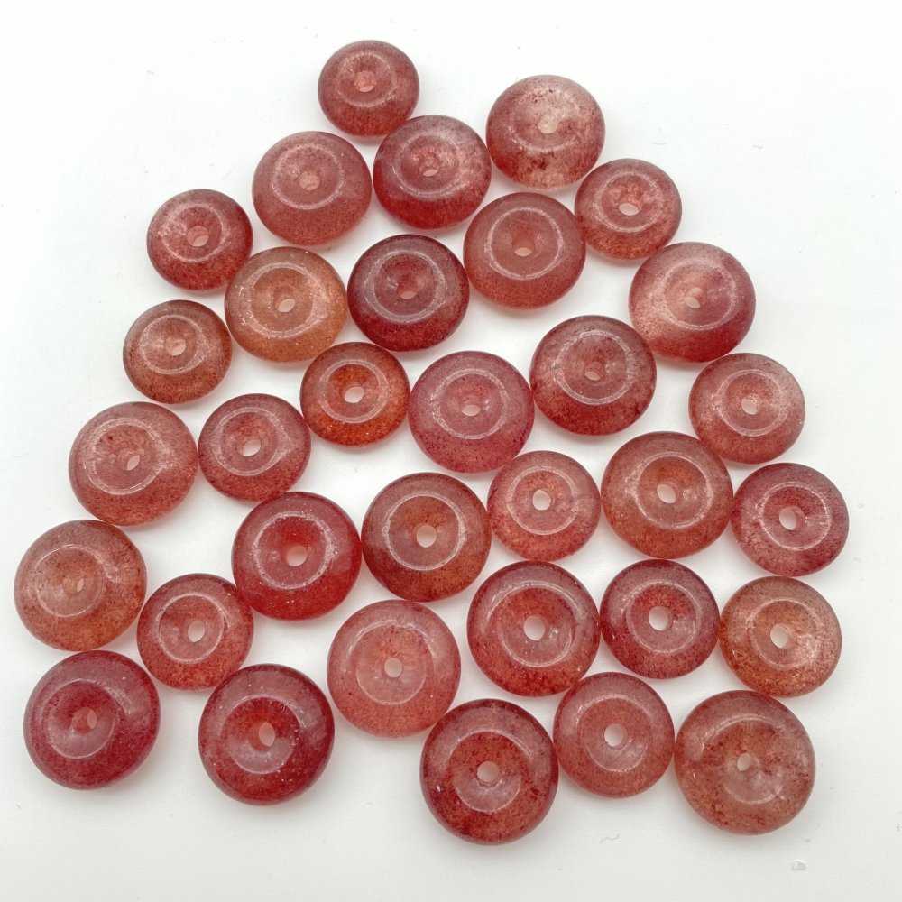 Strawberry Quartz Donuts Wholesale -Wholesale Crystals