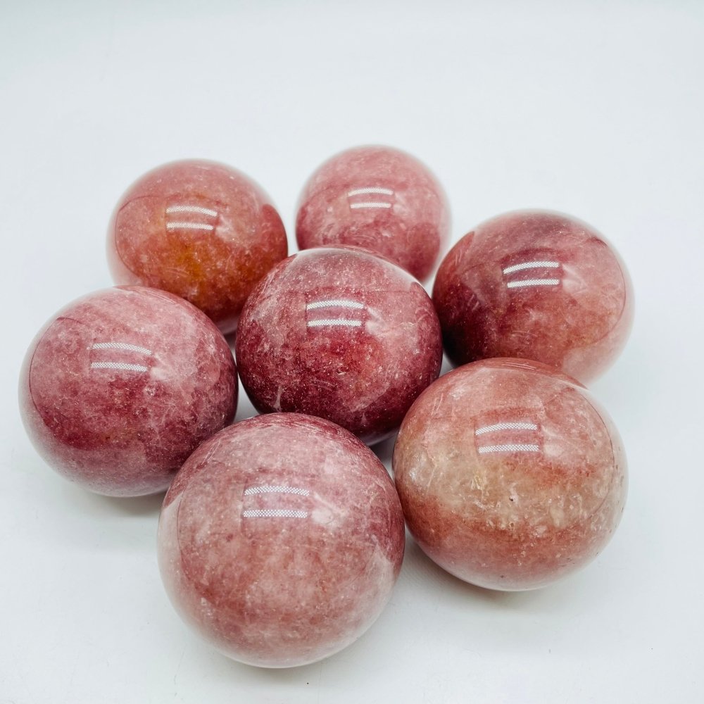 Strawberry Quartz Sphere Ball Crystal Wholesale -Wholesale Crystals