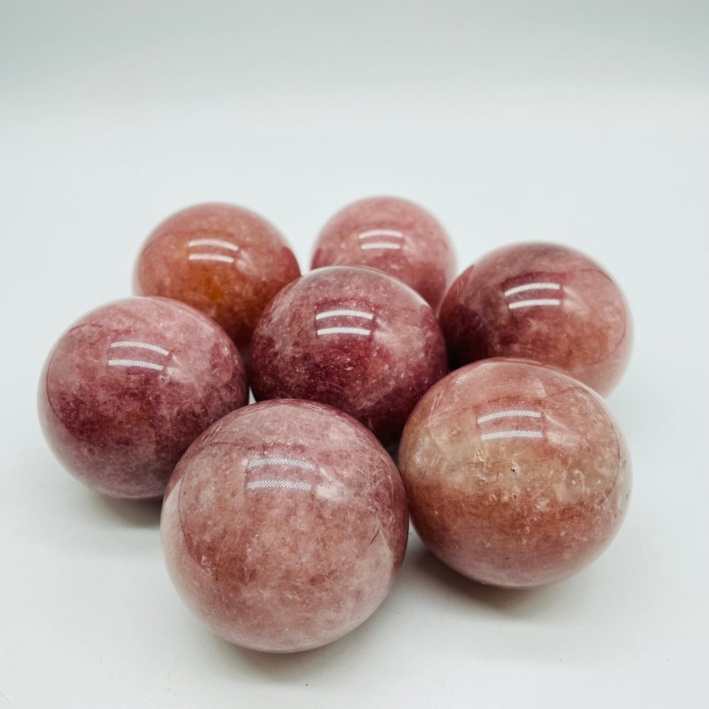 Strawberry Quartz Sphere Ball Crystal Wholesale -Wholesale Crystals
