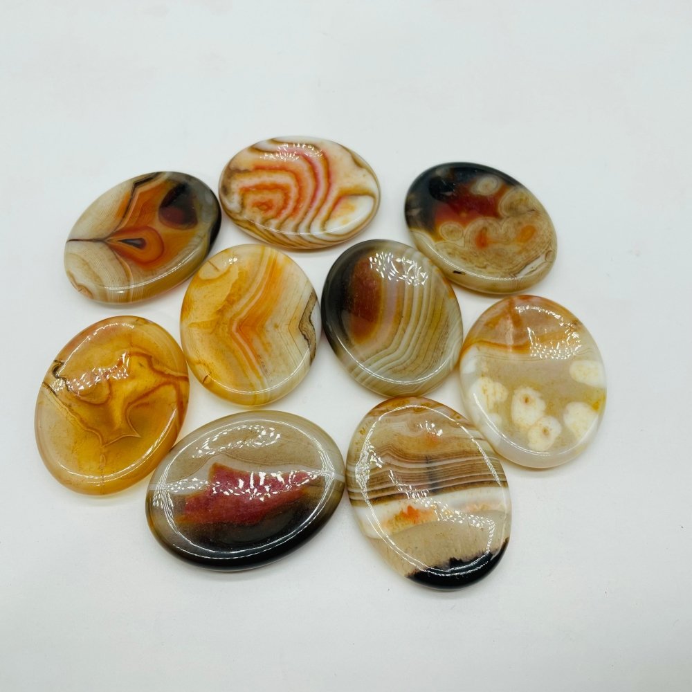 Stripe Agate Worry Stone Wholesale -Wholesale Crystals