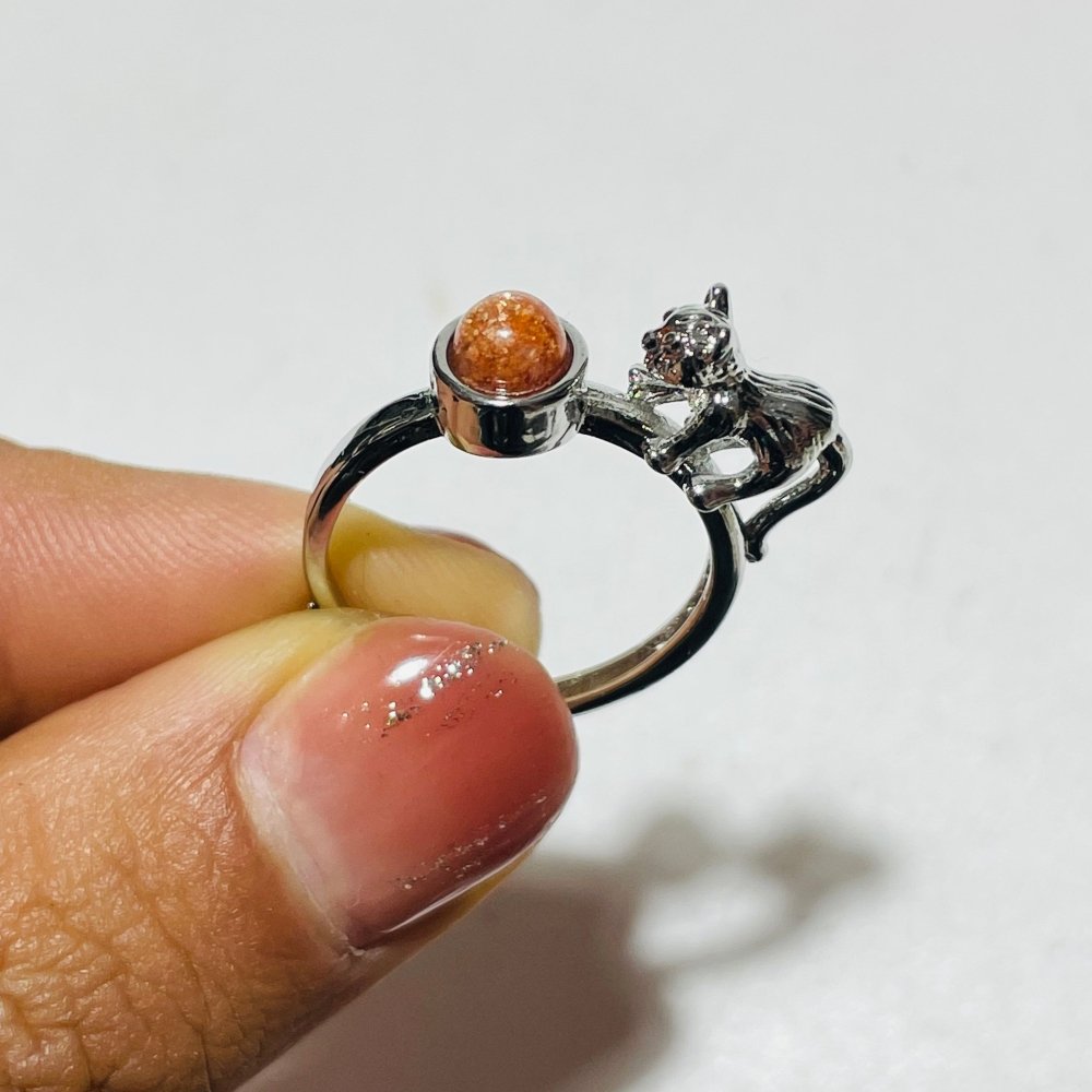 Sunstone Cat Ring Wholesale -Wholesale Crystals