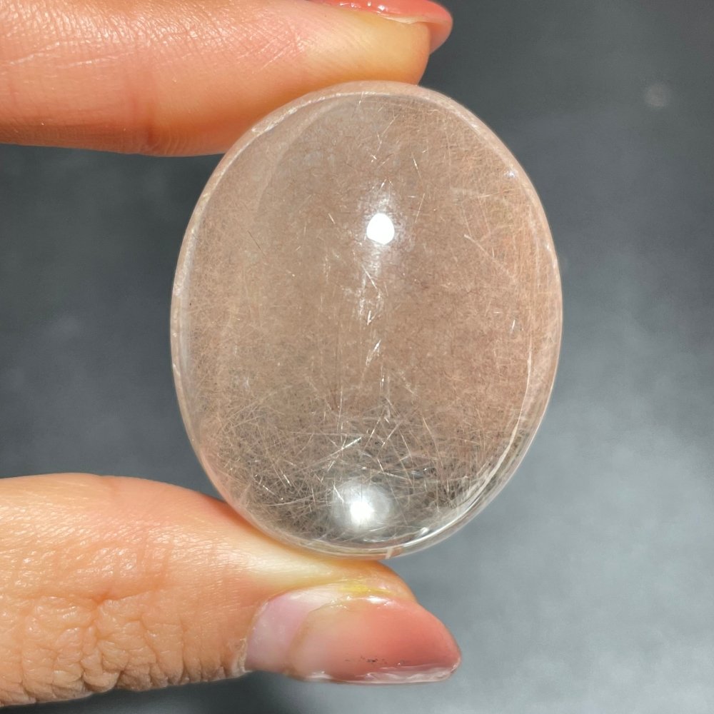 Super Clear Pink Silver Rutile Quartz Crystal -Wholesale Crystals