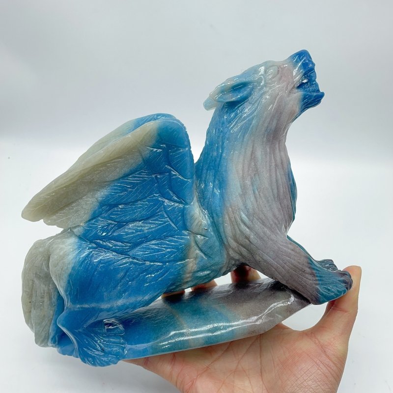 Trolleite Flying Dragon Carving -Wholesale Crystals