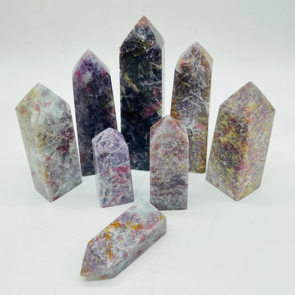 Unicorn Stone Four-Sided Tower Point Wholesale -Wholesale Crystals