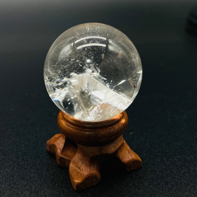 Unique Hexagonal Quartz In Quartz Beautiful Sphere -Wholesale Crystals