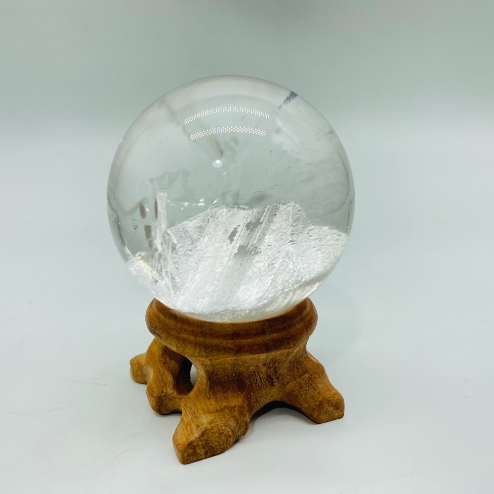 Unique Quartz In Quartz Clear Crystal Sphere -Wholesale Crystals