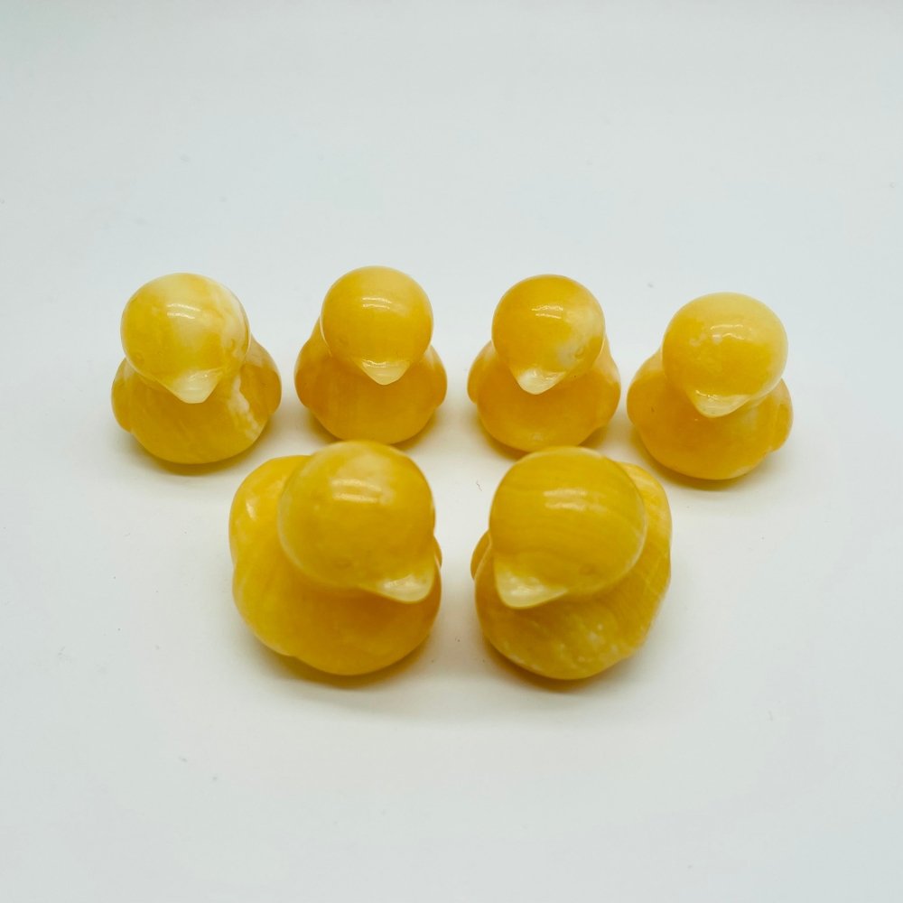 Yellow Calcite Duck Carving Wholesale -Wholesale Crystals