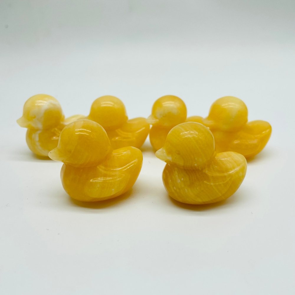 Yellow Calcite Duck Carving Wholesale -Wholesale Crystals
