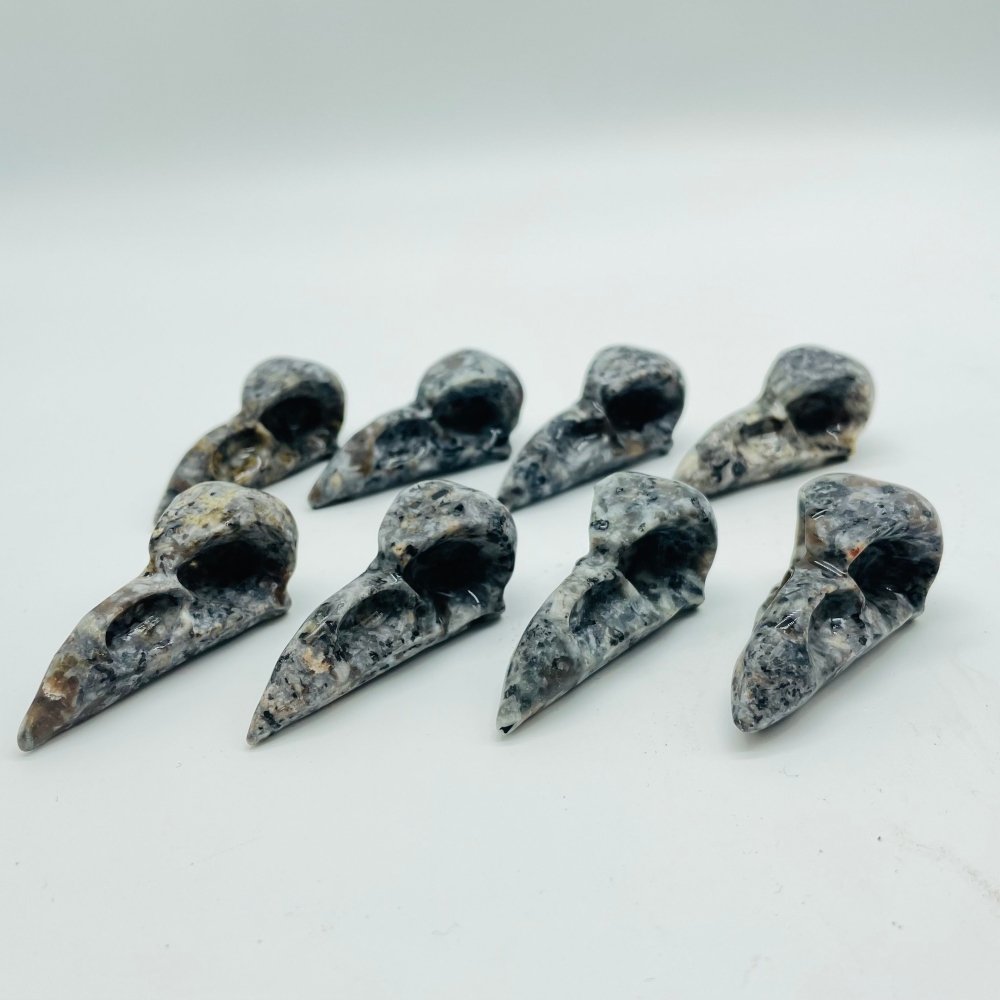Yooperlite Crow Skull Carving Wholesale -Wholesale Crystals